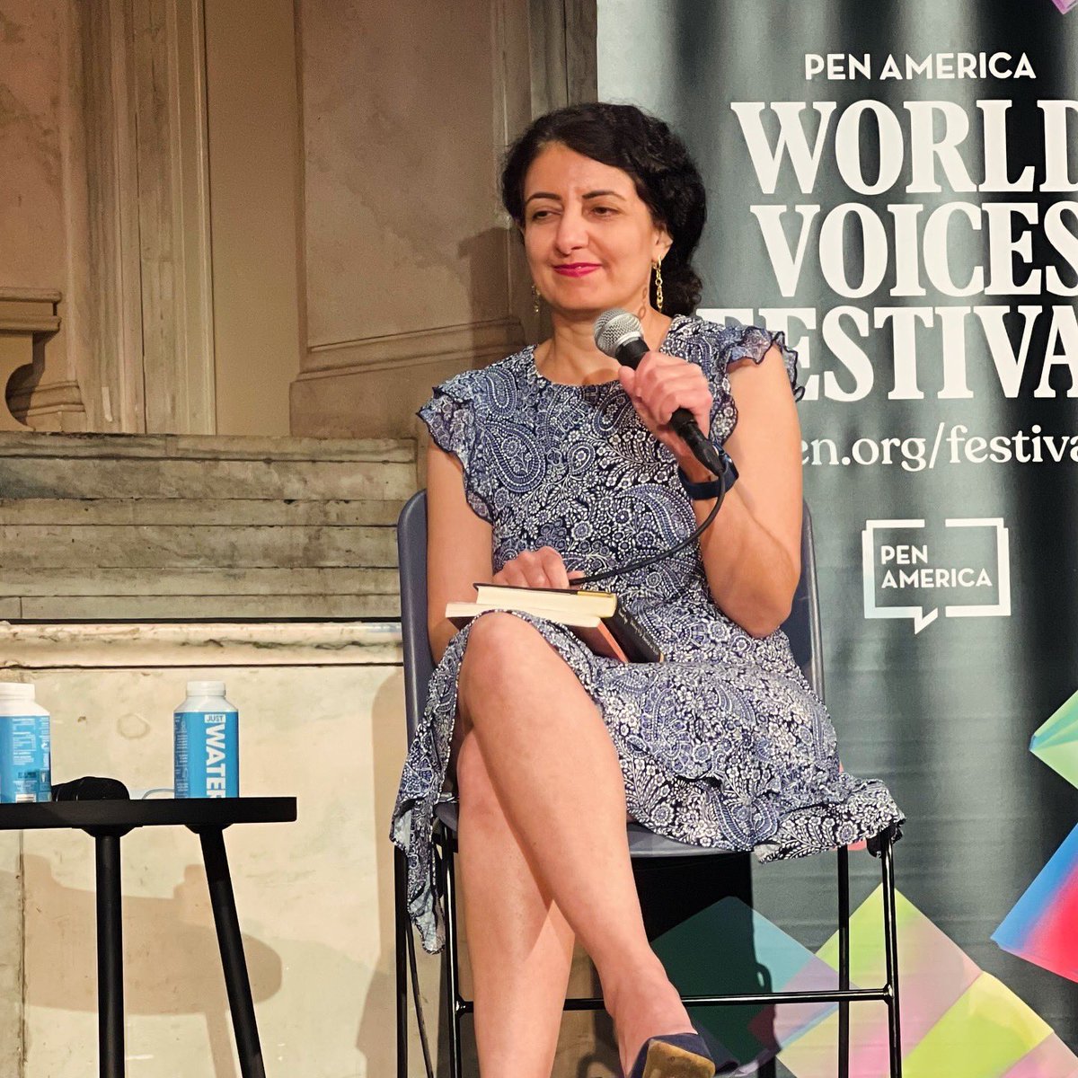 Mojgan Ghazirad (@mojganghazirad) on Twitter photo Excellent panel on Writing as Resistance with <a href="/TahirIzgil/">Tahir H. Izgil</a> and <a href="/dunyamikhail/">Dunya Mikhail دنيا ميخائيل</a>. Thank you for this great opportunity <a href="/PENworldvoices/">PEN World Voices Festival</a>. Excellent panel on Writing as Resistance with <a href="/TahirIzgil/">Tahir H. Izgil</a> and <a href="/dunyamikhail/">Dunya Mikhail دنيا ميخائيل</a>. Thank you for this great opportunity <a href="/PENworldvoices/">PEN World Voices Festival</a>.