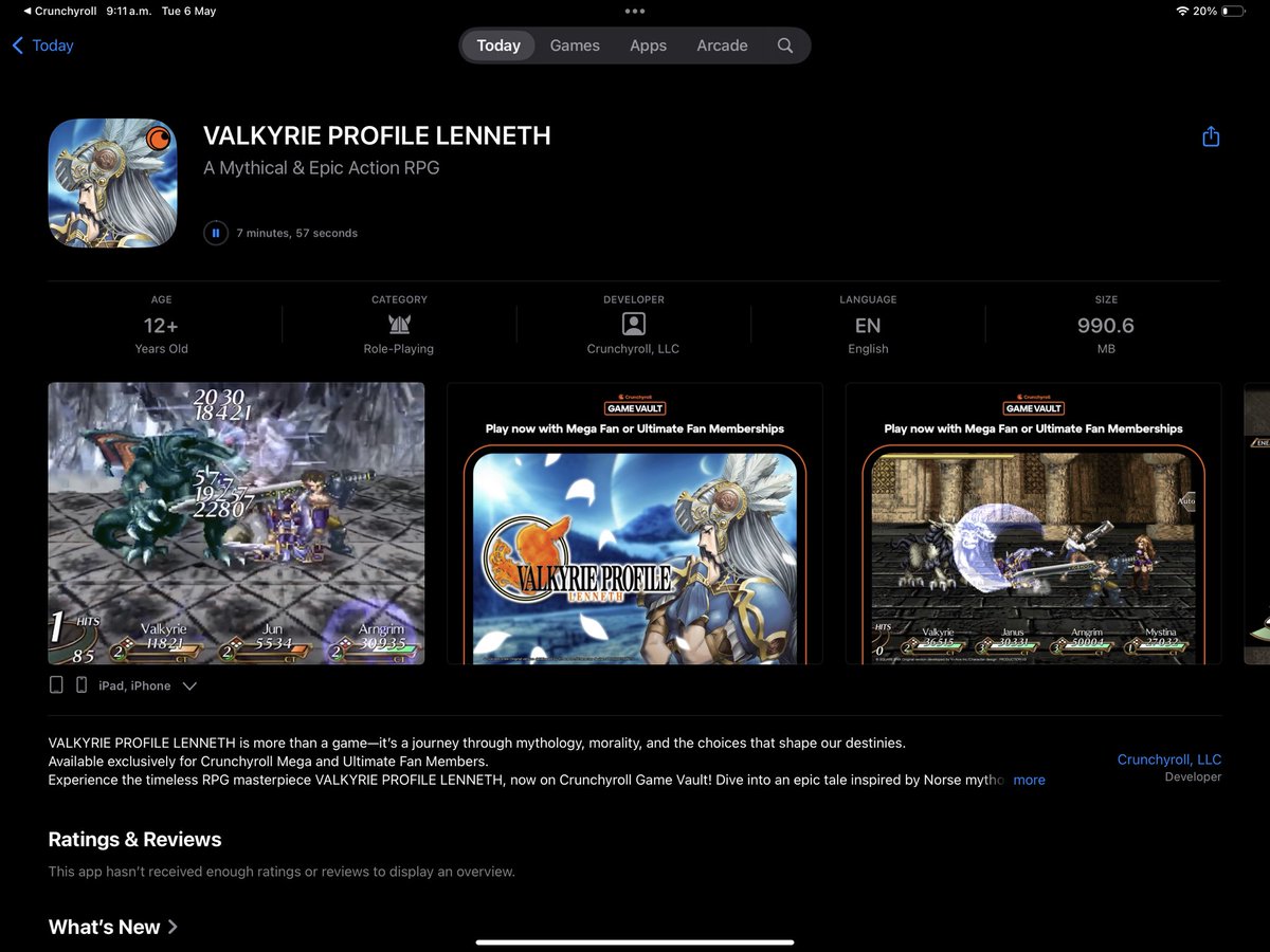 No se pasen , si tienen cuenta de crunchy roll se pueden bajar este juegardo !!:B