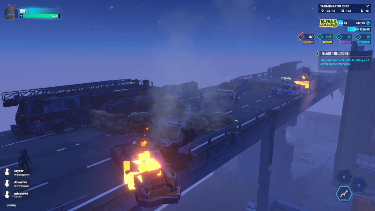 KarinaDekanenko's tweet photo. Team Terminator or Team human resistance? @TheSandboxGame 👀 https://t.co/UOrU5kBBhB #AlphaSeason5 https://t.co/nFkMPaKYkW