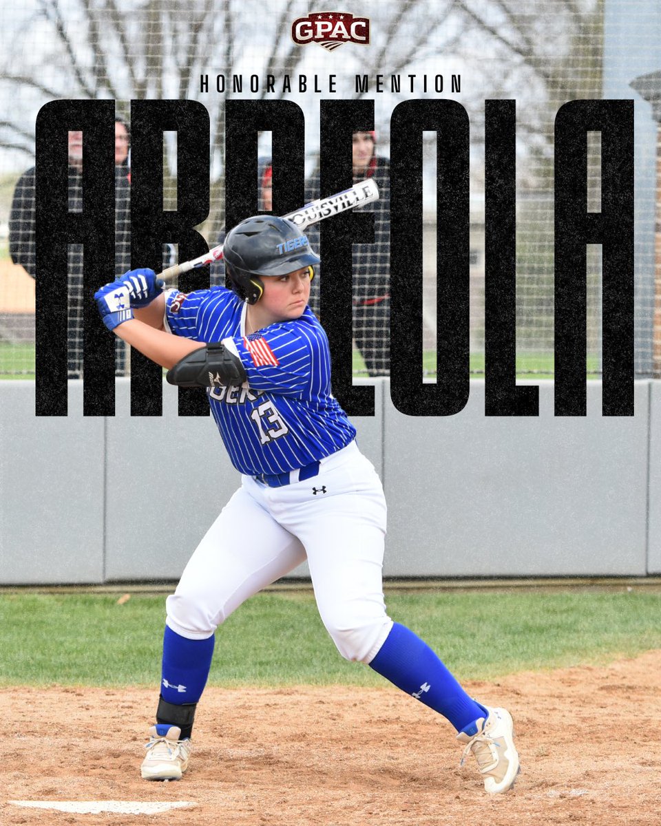 DWU Athletics (@dwusports) on Twitter photo ⭐️GPAC All-Conference⭐️
➡️ Honorable Mention ⬅️
🎓 Freshman
⚾️ Catcher/Utility
📍 Eagar, Ariz.
📰 tinyurl.com/5ftx9hky
#RollTige 🐯 | <a href="/DWUSoftball/">Dakota Wesleyan Softball</a> ⭐️GPAC All-Conference⭐️
➡️ Honorable Mention ⬅️
🎓 Freshman
⚾️ Catcher/Utility
📍 Eagar, Ariz.
📰 tinyurl.com/5ftx9hky
#RollTige 🐯 | <a href="/DWUSoftball/">Dakota Wesleyan Softball</a>