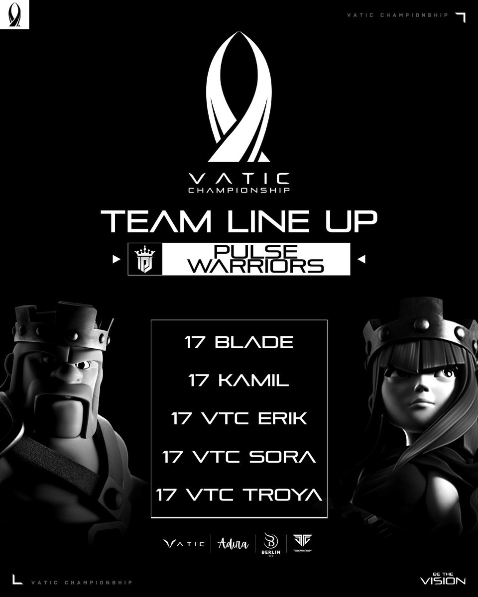 Pulse Warriors is ready for the Vatic Championship ⚡️