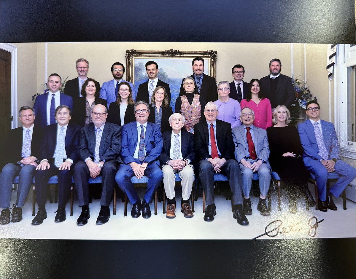 I need to find a special portrait for this one. On January 20, 2025, we gathered at the Mayo Clinic Foundation House to honor Prof. Peter J. Dyck’s retirement and distinguished and unparalleled career. The photo is signed by him 🥹. Beyond grateful for this wonderful gift.