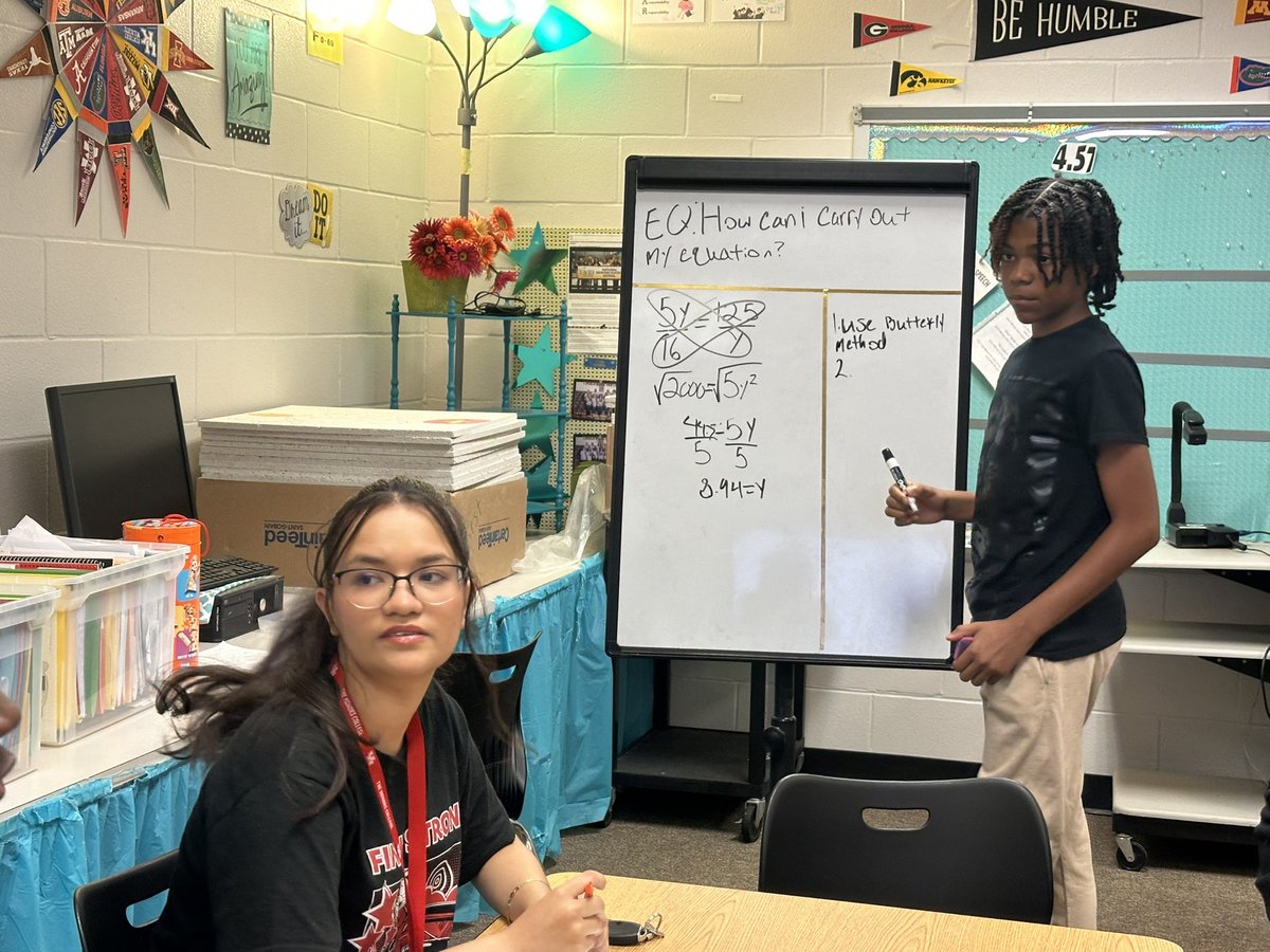 HumbleISD_AVID's tweet photo. Mrs. McDaniel’s 8th grade AVID is bringing the energy and ownership!
Students are giving themselves stickers for asking thoughtful questions and actively contributing during tutorials—building confidence one step at a time. #AVIDStrong #StudentOwnership #WICORInAction https://t.co/n7E5zvX7YV