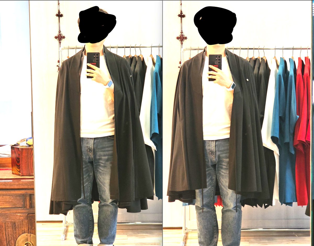 천의무봉 케이프 마지막 결정해야되는데 기본기장으로 마음이 기울긴 함.... 아니 단순히 기장차이뿐만 아니라 저 떨어지는 선 자체가 걍 다른옷이됨. 뭐가 더 이쁜지 추천받습니다. 사실 돈만있으면 둘다사고싶음