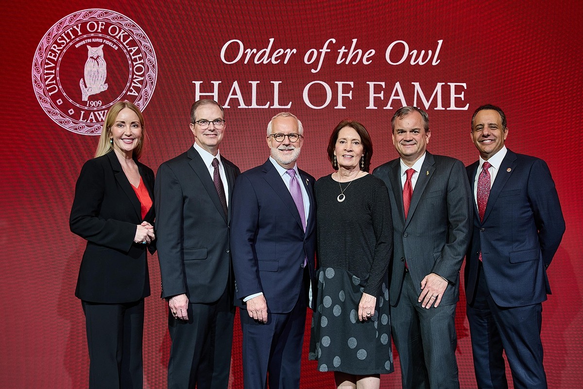 ICYMI: The University of Oklahoma College of Law recently inducted new members into the Order of the Owl Hall of Fame. 

🔗 link.ou.edu/44kjKGu