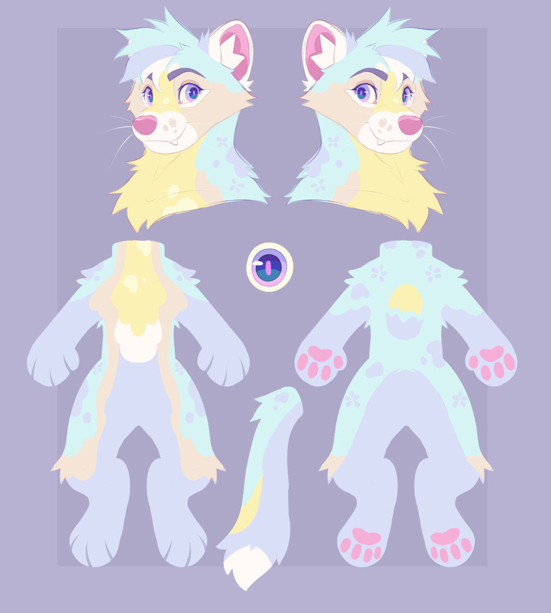 Pastel marten design!
