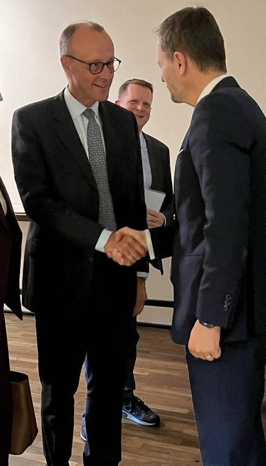 Dear <a href="/_FriedrichMerz/">Friedrich Merz</a>, congratulations on becoming the new German Chancellor. 

I am confident that your government will lead the European Union’s response to global challenges and continue to provide steadfast support for Ukraine.