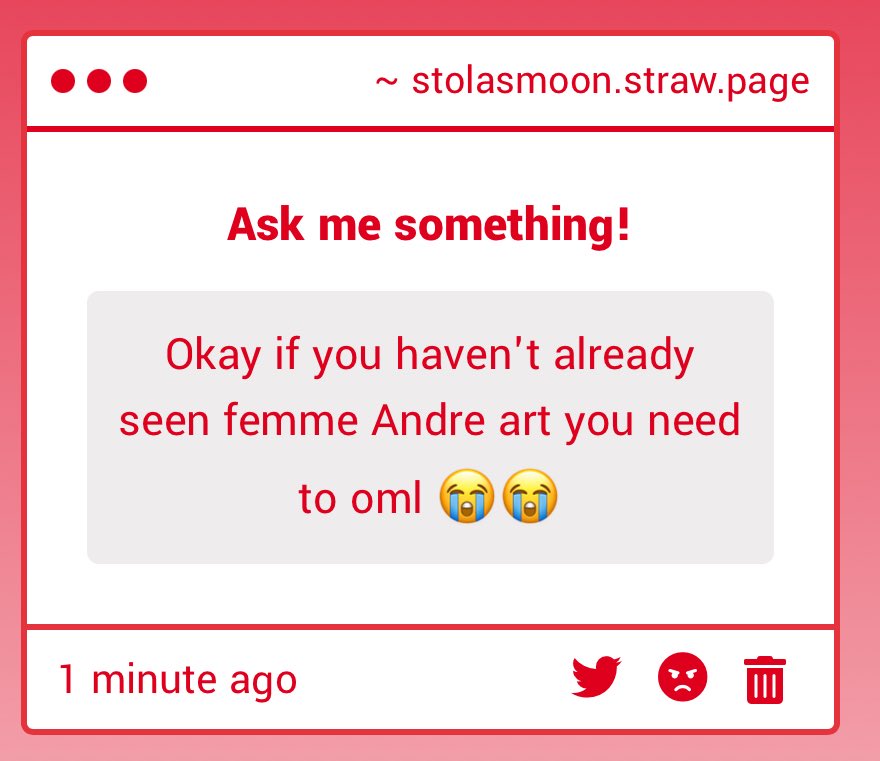 HELLO? SOMEONE TAG ME PLS??

stolasmoon.straw.page