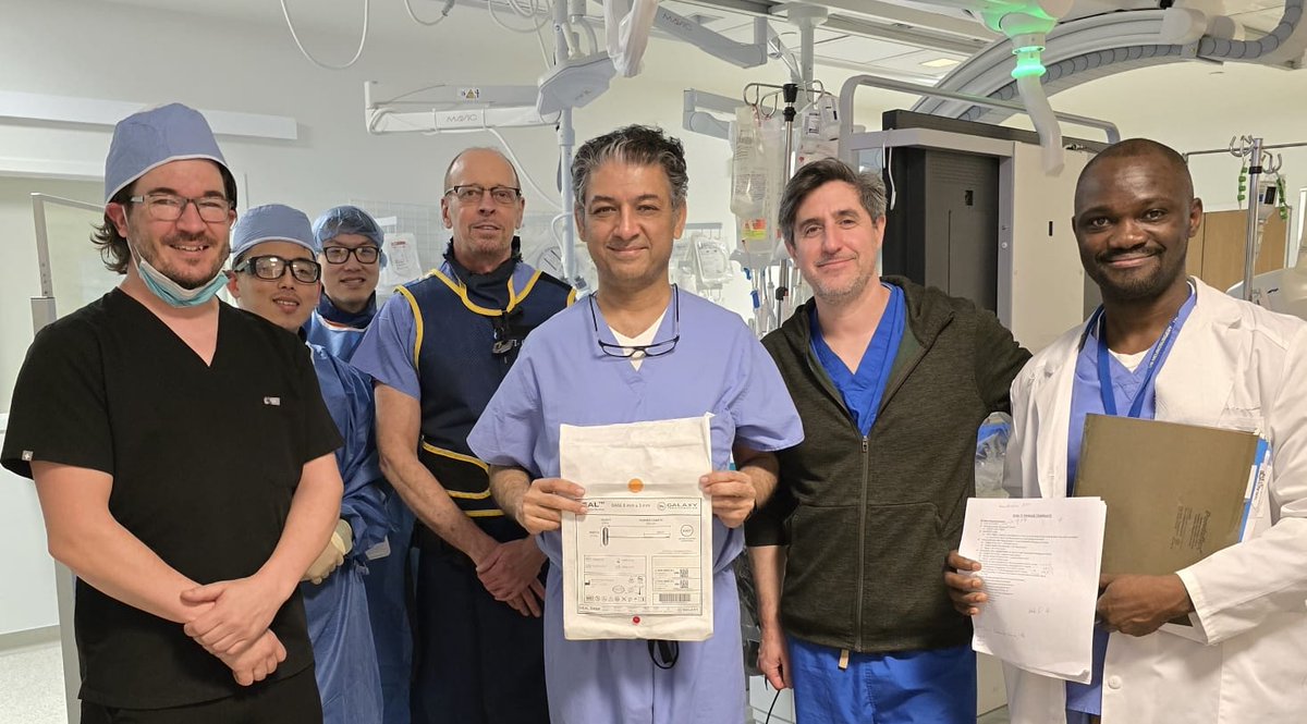 🌍 SEAL IT IDE Trial update 🌍
Patient #200 enrolled — in just 8 months!
Dr. Adnan Siddiqui (Buffalo) also enrolled patient #100. What are the odds? 🔁

Only a few cases left to complete the primary cohort.

#SEALIT #ClinicalTrial #Neurointervention
