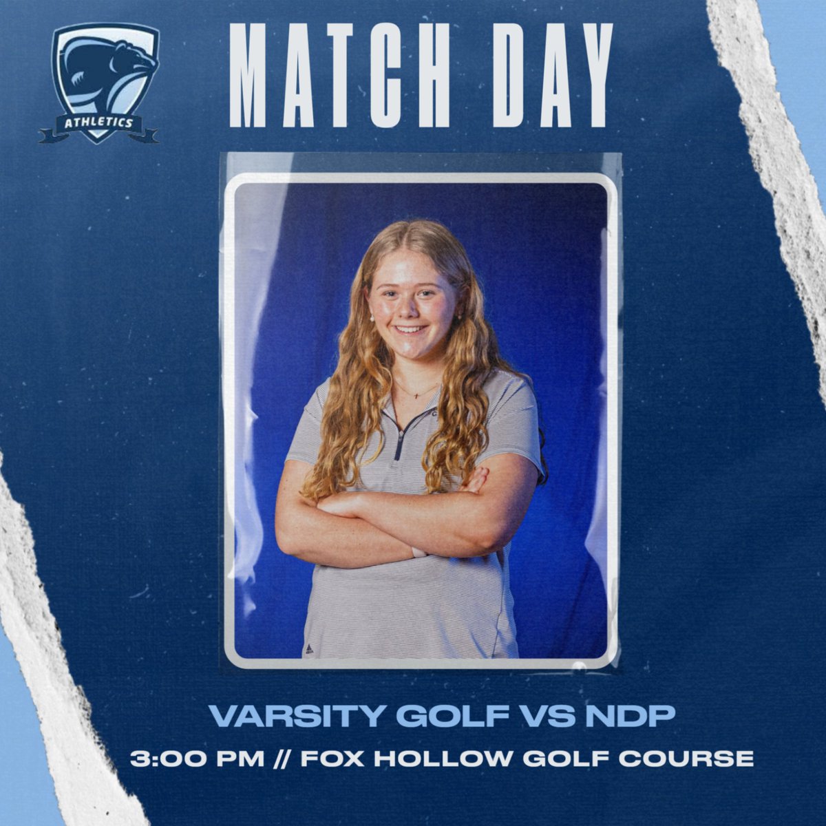 Good luck to Varsity Golf today!  They are traveling to Fox Hollow Golf Course to play NDP in their last regular season match.  #GOGRIZZLIES