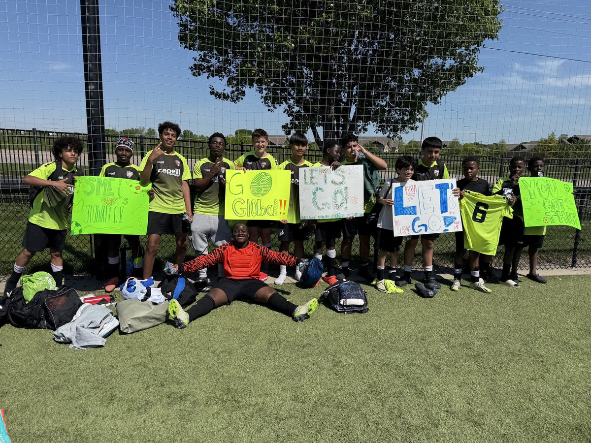 Last weekend the girls cheered on a Global FC Team! Great time supporting them on the pitch! 
<a href="/hopeinplay/">GlobalFC</a>