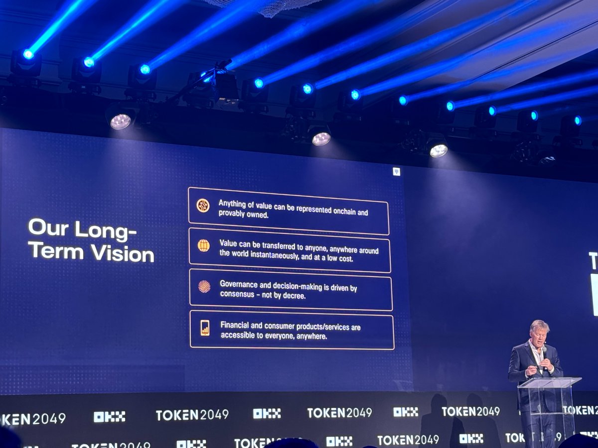 VOTTUN🌐🔗 (@vottun) on Twitter photo 📍 At TOKEN2049 Dubai, <a href="/dan_pantera/">Dan Morehead</a> (<a href="/PanteraCapital/">Pantera Capital</a> ) delivered a sharp take on the global economy and why crypto is built for macro disruption:
🗣 “Tariffs are bad for the economy: they distort trade, limit innovation, and increase costs globally. Digital assets offer an open, 📍 At TOKEN2049 Dubai, <a href="/dan_pantera/">Dan Morehead</a> (<a href="/PanteraCapital/">Pantera Capital</a> ) delivered a sharp take on the global economy and why crypto is built for macro disruption:
🗣 “Tariffs are bad for the economy: they distort trade, limit innovation, and increase costs globally. Digital assets offer an open,