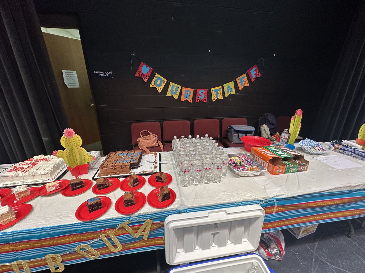 Day 2 Teacher Appreciation Week! Lunch from Agaves thanks to our PTSO