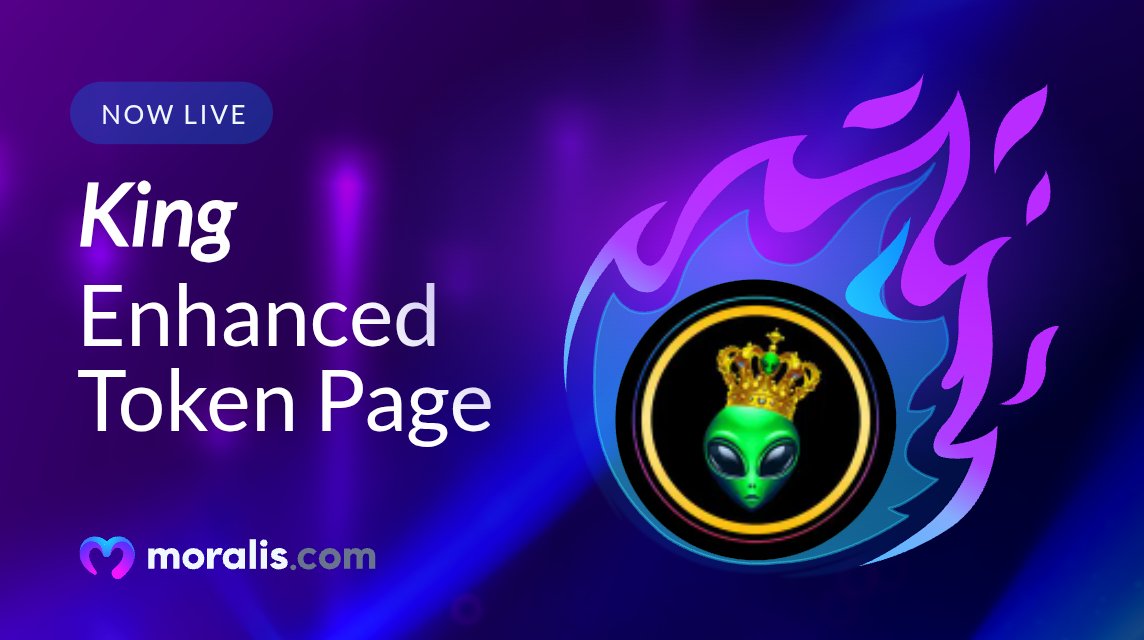 AliEnKinG 👑👽👑 (@alienking369) on Twitter photo The enhanced token page for $KING on #PulseChain is now live on <a href="/moraliscom/">Moralis Token Explorer</a> 👑👽👑
From the same team that brought you $ALIEN & $ENKI
LONG LIVE THE #KING 👑 The enhanced token page for $KING on #PulseChain is now live on <a href="/moraliscom/">Moralis Token Explorer</a> 👑👽👑
From the same team that brought you $ALIEN & $ENKI
LONG LIVE THE #KING 👑