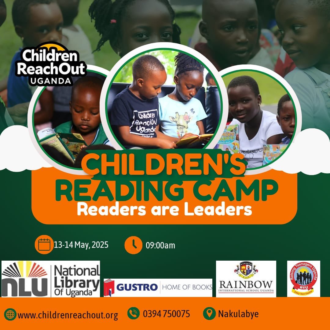 Raising Teenagers Uganda🇺🇬 (@raisingteensug2) on Twitter photo Its Holiday Time and we are happy to put together a #ChildrenReadingCamp in partnership with <a href="/ChildrenUg/">Children Reachout Ug</a>
We know the benefits of equipping children with reading skills and we are happy to walk a journey of community transformation with the different partners:
Lets be a Blessing Its Holiday Time and we are happy to put together a #ChildrenReadingCamp in partnership with <a href="/ChildrenUg/">Children Reachout Ug</a>
We know the benefits of equipping children with reading skills and we are happy to walk a journey of community transformation with the different partners:
Lets be a Blessing