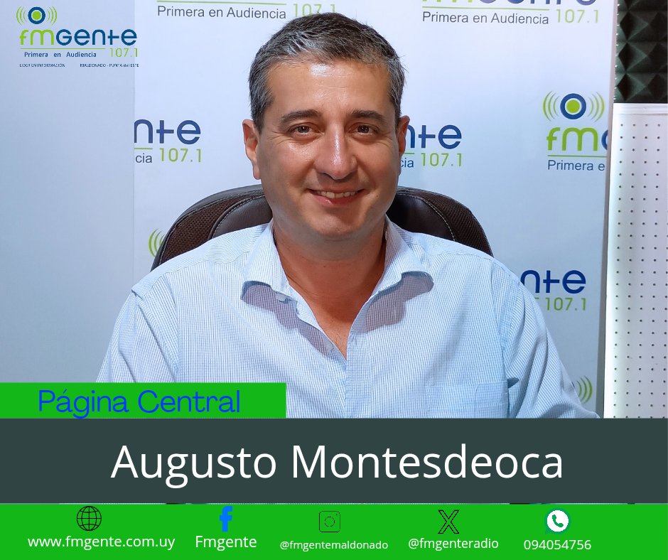 fmgenteradio's tweet photo. Augusto Montesdeoca de la lista 600 del PC, con @alexiscadimar y @DiegoenRealidad en La Página Central de la Revista.

Nos brinda detalles de la campaña de la lista 600 :

“Haciendo un gran esfuerzo con rebeldía y entusiasmo para que se escuche la voz de los Colorados en Maldonado.
Éso representa la 600 con humildad y coraje, la nueva generación de Batllistas.

Estamos apoyando la lista 600 con la candidatura de Bethy Molina, un partido Colorado que se tiene que hacer escuchar en la defensa de la seguridad, el transporte, la transparencia. 
Esta nueva generación de Batllistas no pacta por cargos.”

Sobre la situación del PC en Maldonado y la coalición de hecho expresó:

“Con respecto a la posición de Fernando Álvez es algo personal que no compartimos, en Maldonado no tenemos balotaje, sin Partido Colorado no hay coalición.
Es importante que la voz de los Colorados se escuche y que el partido vote bien.
Al partido le ha costado la renovación, esta es la oportunidad.
Robert Silva y Andrés Ojeda recorrieron el país en defensa de la coalición, éso es lo que queremos para Maldonado, acá no hay coalición porque los blancos no quisieron.
No juzgo a Antía que es un gran político y dirigente del departamento, el error es de los Colorados que pensaban en los cargos y no en principios ni valores.

Defender al turismo es defender el trabajo de la familia de Maldonado, ser la voz de los vecinos que destinan el 25% de sus ingresos para el transporte colectivo, tenemos que pensar en la inversión en la sociedad.

La política es el arte de ponerse de acuerdo y ese es el espacio de la junta departamental, como la norma presupuestal.
Es la principal herramienta para evitar la dilapidación de recursos, la 600 no acuerda ni por cargos o por silencios.
Desde el '96 es obligatorio el concurso para el ingreso a la intendencia, soy redactor del proyecto que presentó Adrián Peña.
Las ONG que representan a 650 trabajadores de la intendencia no están contempladas en el tribunal de cuentas.
¿Quién puede estar en contra de la transparencia y los concursos?
Los Colorados de Maldonado de la lista 600 reivindicamos esta actitud, queremos que se escuche la voz de los Colorados en la junta departamental.”

 @emepege
@ladocarmo
@Fabiansanchezok