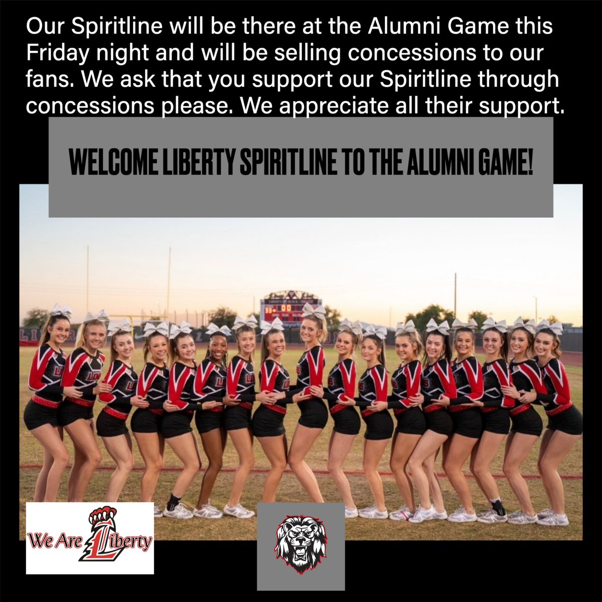 Grateful for our Spiritline and their support.