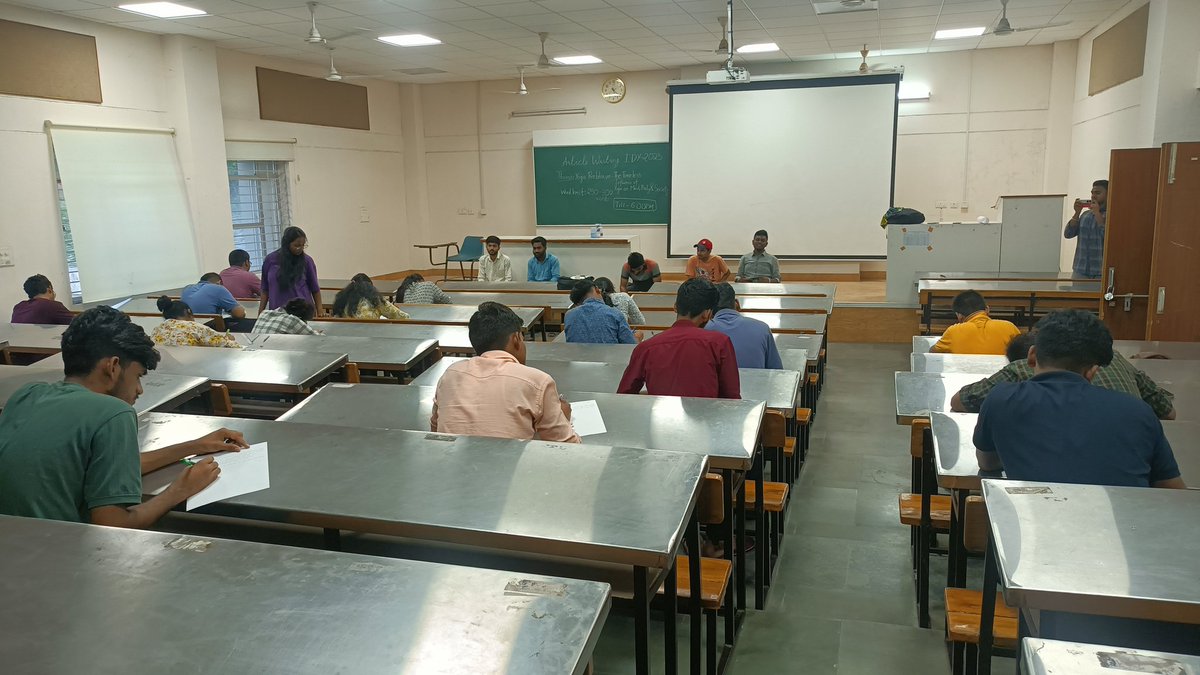 niamt_ranchi's tweet image. Yoga Day Article Writing Competition was held today at LHC 101!
Students penned powerful pieces on a surprise theme, celebrating the spirit of International Yoga Day.
Stay tuned for prize results!
#NIAMT #YogaDay #ArticleWriting  #CampusEvents #InternationalYogaDay2025