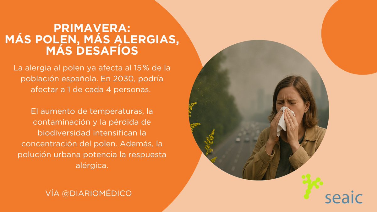 🌿Una primavera desafiante para los alérgicos

Las intensas lluvias han disparado los niveles de #polen, anticipando una temporada más larga y severa para los alérgicos. El #CambioClimático y la contaminación agravan esta realidad.

Noticia completa: pmsl.es/1s7