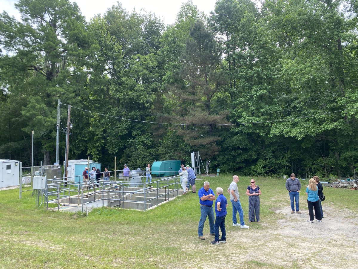 First stop, Branchville, SC. With SERCAP’s assistance, Branchville was able to obtain SRF funding for vital projects in their community including the installation of emergency generators, a portable diesel-powered generator, and lift stations at local public schools.