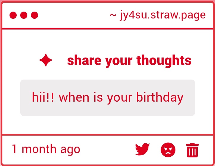 i have a gut feeling this is from lancey tho i might be wrong ,, but its on june 15th 💜 my shipping date onto earth yayy