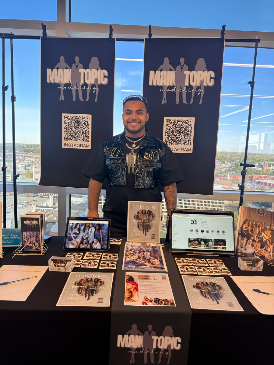curleyycarloss's tweet photo. Grateful to work at AT&amp;T — a company that prepares me to grow my own business. Excited to host my first table event for Main Topic Modeling! https://t.co/oIdsvfKZgS