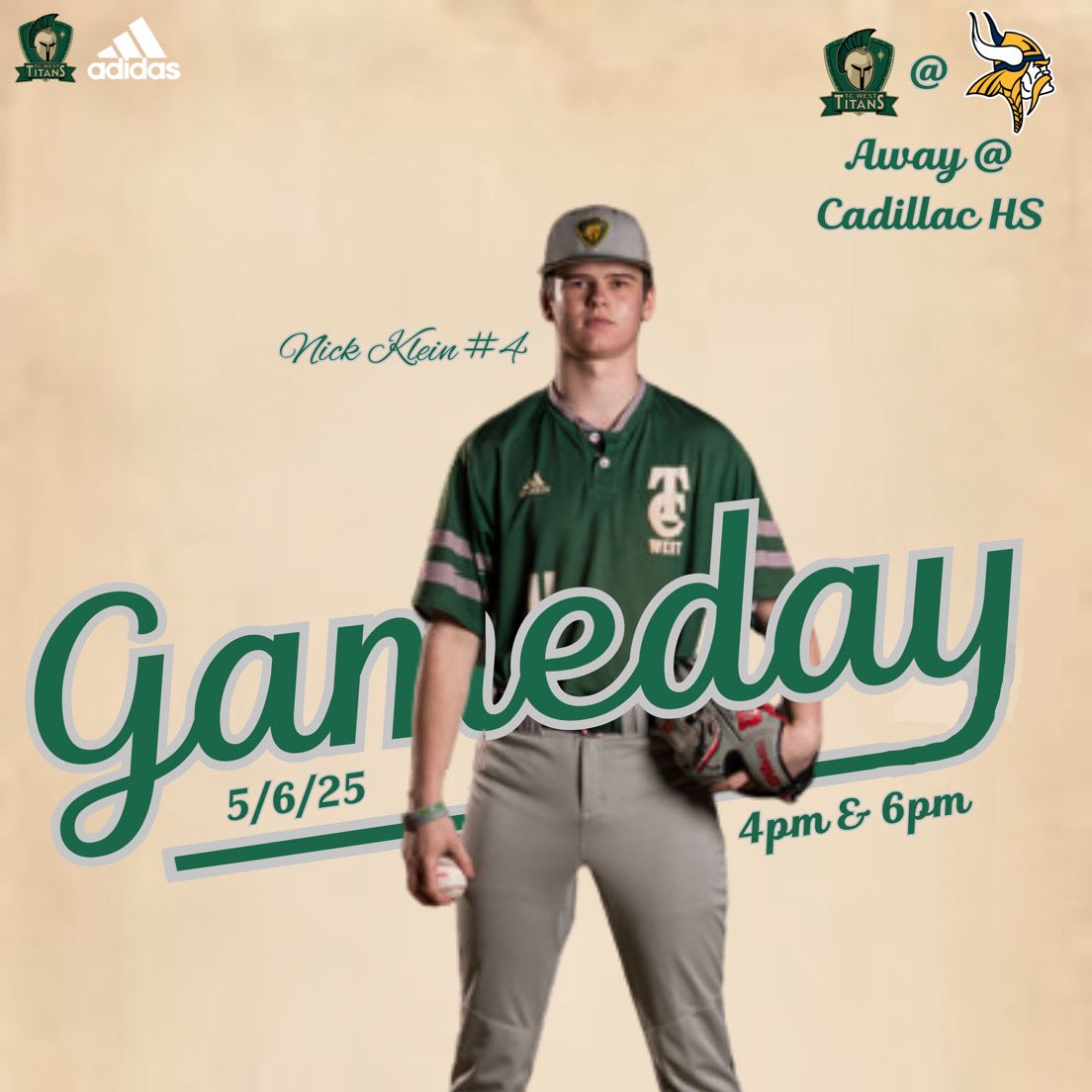 Traverse City West Baseball (@tcwbaseball) on Twitter photo Good luck to the Titan Varsity baseball team as they hit the road to take on Cadillac today! Meanwhile, come out and support our JV squad as they defend home turf! #tcwshbaseball
<a href="/CoachWagner31/">Coach Wagner</a>
<a href="/TCWSHTitans/">Traverse City West Senior High School</a>
<a href="/tcwestathletics/">Traverse City West Athletics</a> Good luck to the Titan Varsity baseball team as they hit the road to take on Cadillac today! Meanwhile, come out and support our JV squad as they defend home turf! #tcwshbaseball
<a href="/CoachWagner31/">Coach Wagner</a>
<a href="/TCWSHTitans/">Traverse City West Senior High School</a>
<a href="/tcwestathletics/">Traverse City West Athletics</a>