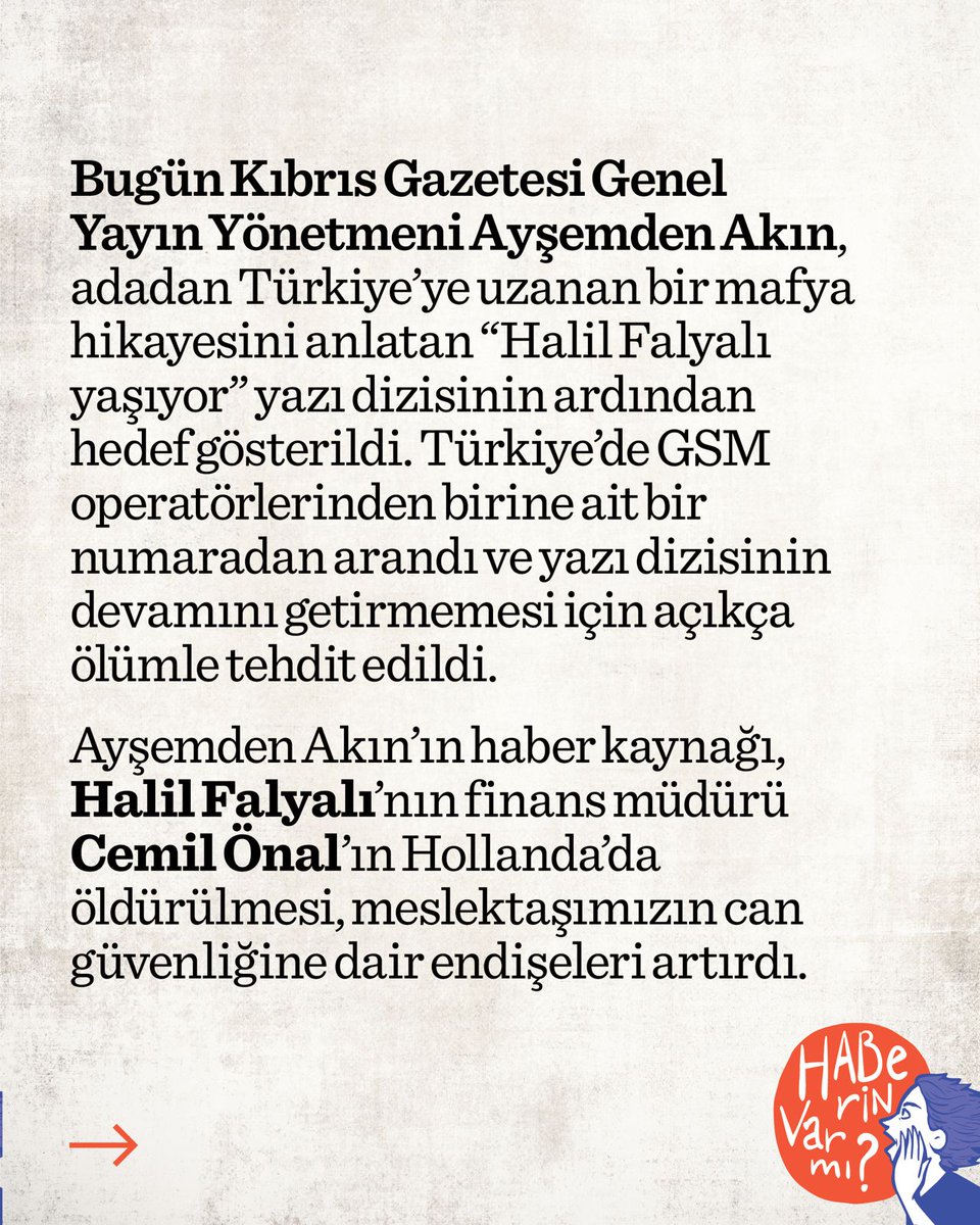 <a href="/Aysemden/">Ayşemden Akın</a>'in yanındayız.

#AysemdeniKoruyun
#GazetecilikSucDegildir