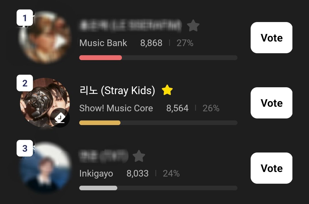 HIGHER | BEST MC 🎤

Voting closes TODAY! Don't forget to set your alarms and vote for Lee Know on time!

🎯 1st place
🏆 Yeongdeungpo Times Square AD
🗓️ 5.07 – 14:00 (KST)
🔗 myhigher.page.link/tLspf16oNv43C8…

#LeeKnow #리노 #リノ #李旻浩