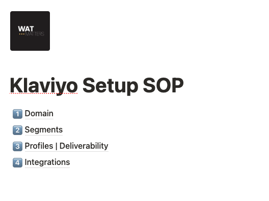 You’re losing MILLIONS in sales due to technical issues.

98% of brands we audit &amp; onboard don’t have Klaviyo set up the right way.

We use a 4-step SOP that makes sure nothing goes wrong.

RT + Comment “SOP”

And I’ll send it.

(must follow)