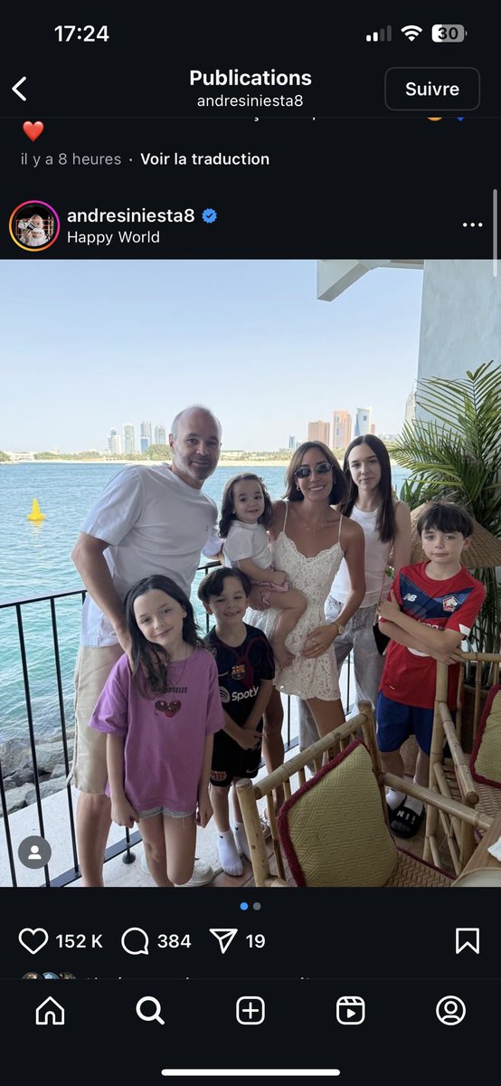 MDRRRRR LE FILS DE INIESTA AVEC UN MAILLOT DU LOSC ?????