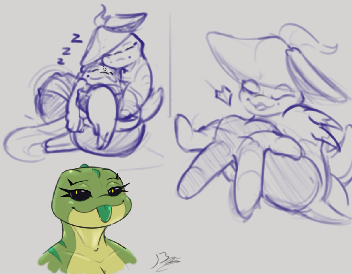 borazilla's tweet image. 🐸 sketches