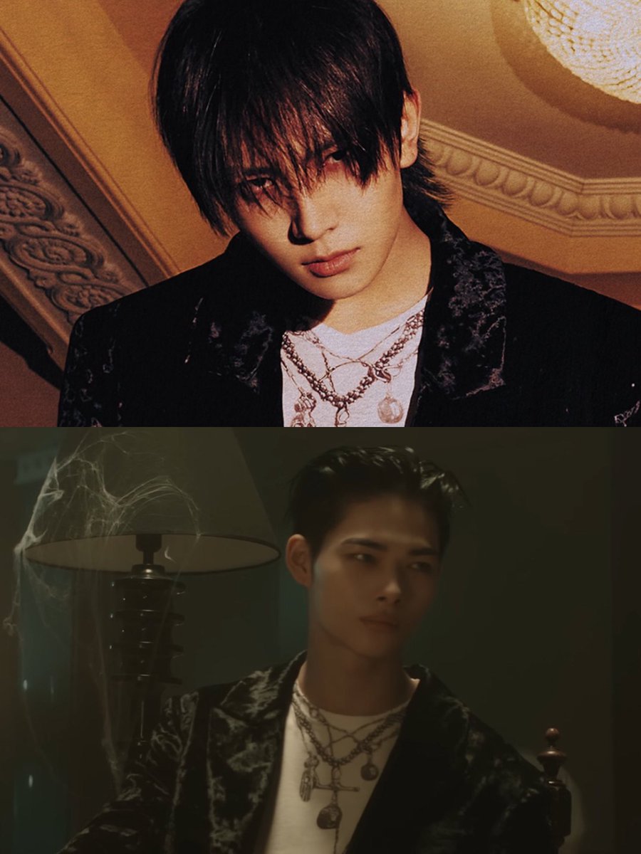 jayseongcorn's tweet photo. HEESEUNG AND NI-KI ARE WEARING THE SAME EXACT OUTFIT..maybe ni-ki was inside heeseung, controlling him…or maybe they are one??? #DESIRE_UNLEASH https://t.co/zYjxcoB0Dj