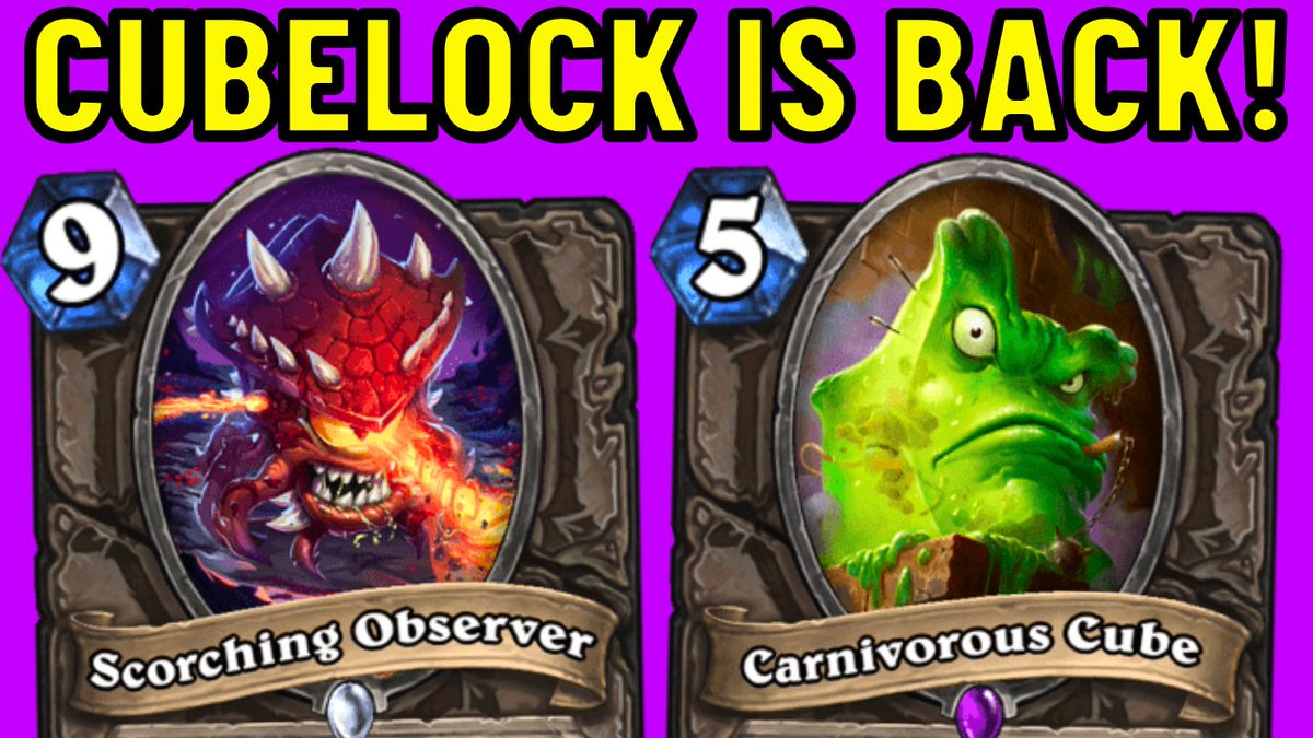 Turns out Scorching Observer is a great addition to Cubelock! Check out the blast from the past here: 

youtu.be/ISn26cvSkS4