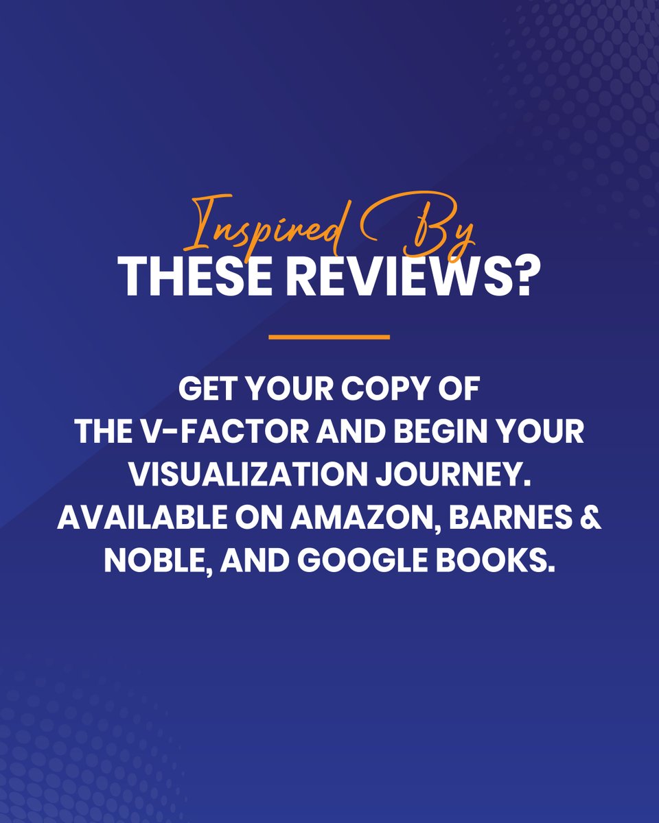 The V-Factor is making waves!

Early readers call it *“transformational” and “visionary.”

📘 Grab your copy: tinyurl.com/fvv3mkjt

#TheVFactor #AdilDalal #NowAvailable #VisualizationPower