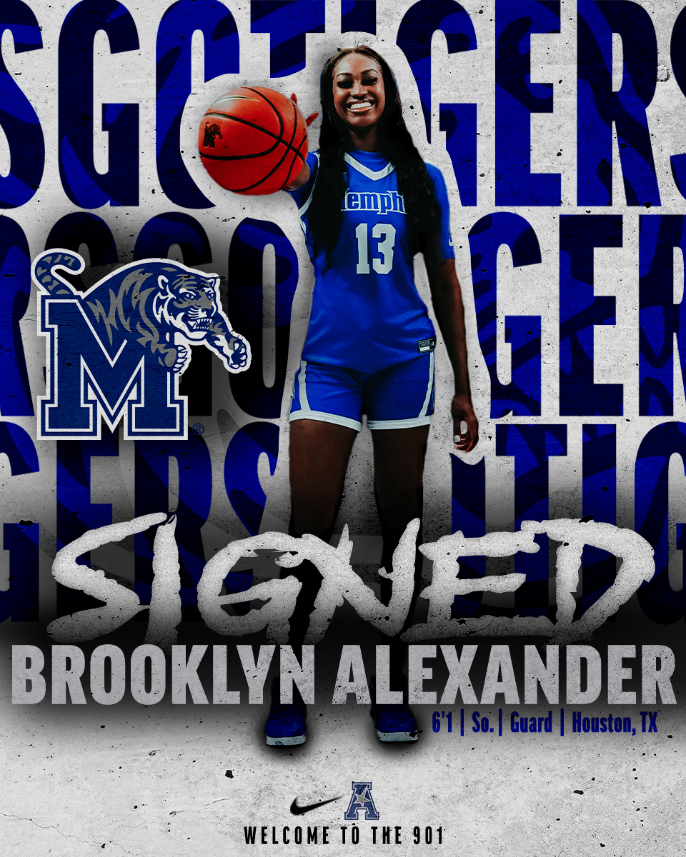 Memphis Women's Basketball (@memphiswbb) on Twitter photo Growing the family 🏡
Welcome to Ⓜ️emphis, <a href="/Brooklyn_0105/">Brooklyn Alexander</a> ‼️
READ ➡️ tinyurl.com/kffjx2s2 Growing the family 🏡
Welcome to Ⓜ️emphis, <a href="/Brooklyn_0105/">Brooklyn Alexander</a> ‼️
READ ➡️ tinyurl.com/kffjx2s2