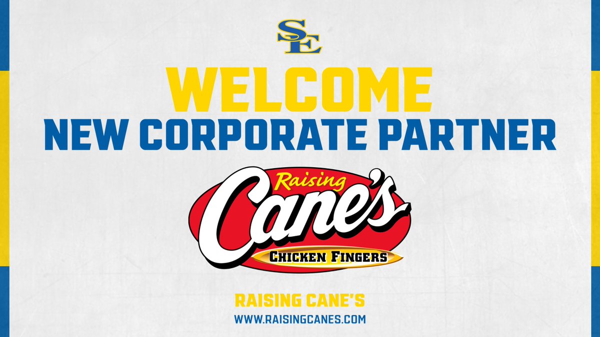 Southeastern Athletics (@gosoutheastern) on Twitter photo We are excited to welcome <a href="/raisingcanes/">Raising Cane's</a> as a new corporate partner for Southeastern Athletics! We are excited to welcome <a href="/raisingcanes/">Raising Cane's</a> as a new corporate partner for Southeastern Athletics!