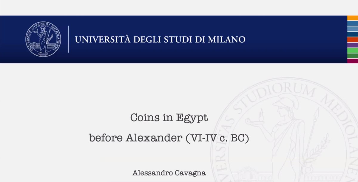 Today, Alessandro Cavagna from <a href="/LaStatale/">Università degli Studi di Milano</a>  gave a guest lecture on the invention and introduction of early coinage into a non-monetary society in our <a href="/civis_eu/">CIVIS - Europe's Civic University Alliance</a>  BIP "The Heritage of Money and Coinage: objects and practices in transformation"
#numismatics #Archaeology #History