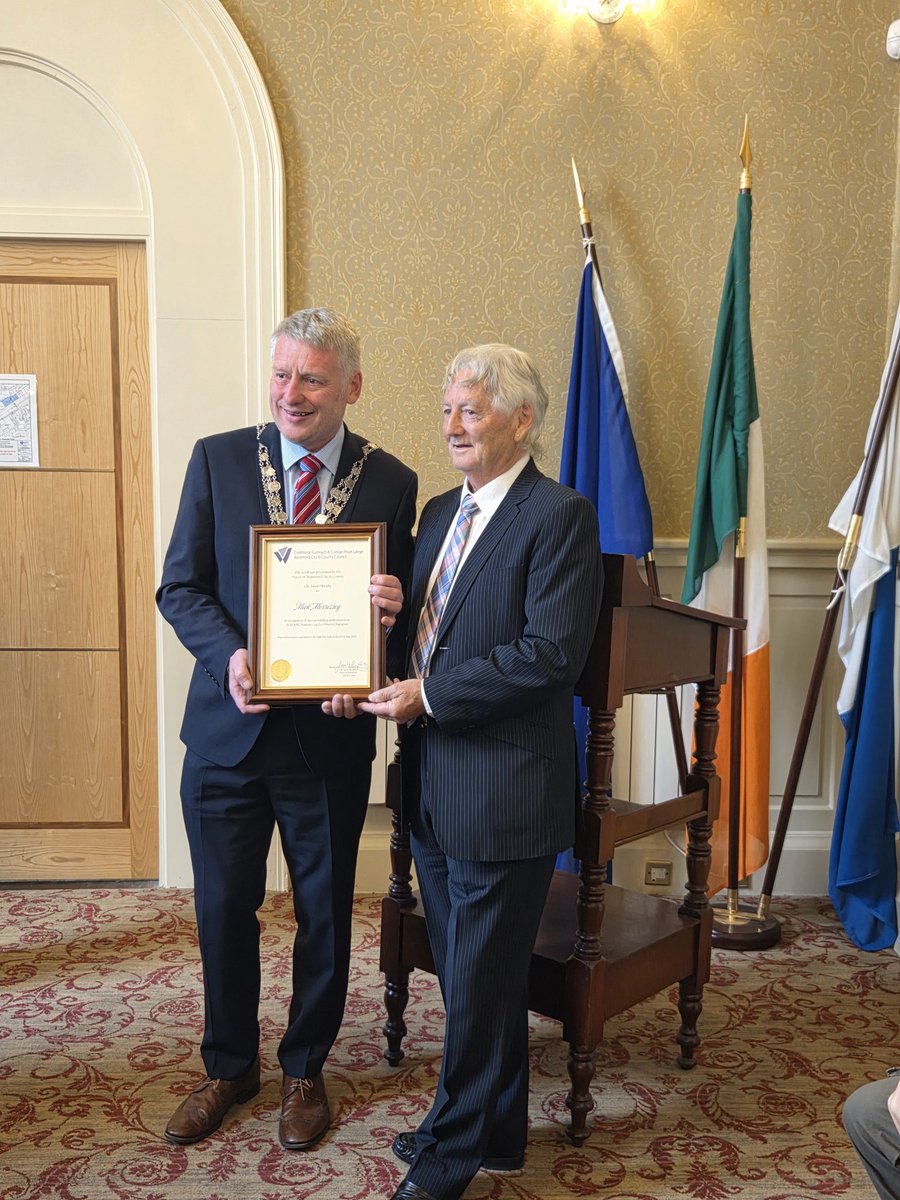 MIPresidency (@mlpresidency) on Twitter photo MJ Morrissey receiving his diploma of recognition at the Mayor's Reception in Waterford City today. Well deserved & Many Congratulations <a href="/MotorsportIRL/">Motorsport Ireland</a> MJ Morrissey receiving his diploma of recognition at the Mayor's Reception in Waterford City today. Well deserved & Many Congratulations <a href="/MotorsportIRL/">Motorsport Ireland</a>