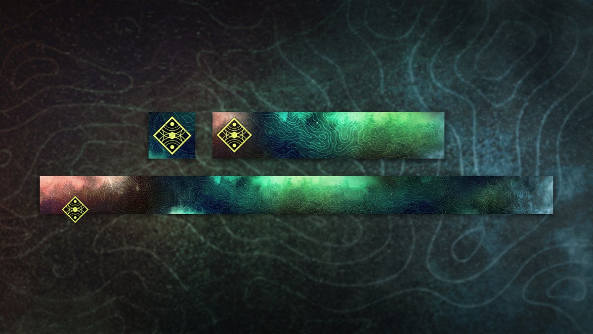 Link your Bungie.net and Twitch accounts. 
Watch The Edge of Fate Reveal Event for at least 15 minutes. 
Earn the Theoxenia emblem. 

💜 twitch.tv/bungie