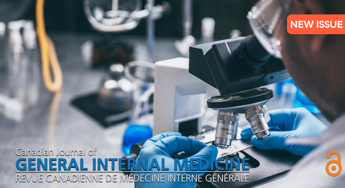 A new article in Canadian Journal of General Internal Medicine 20.1 explores the future of #internalmedicine research, how internists can be the driving force in advancing medical knowledge, how clinical work and clinical research work in tandem, and more: bit.ly/cjgim201c