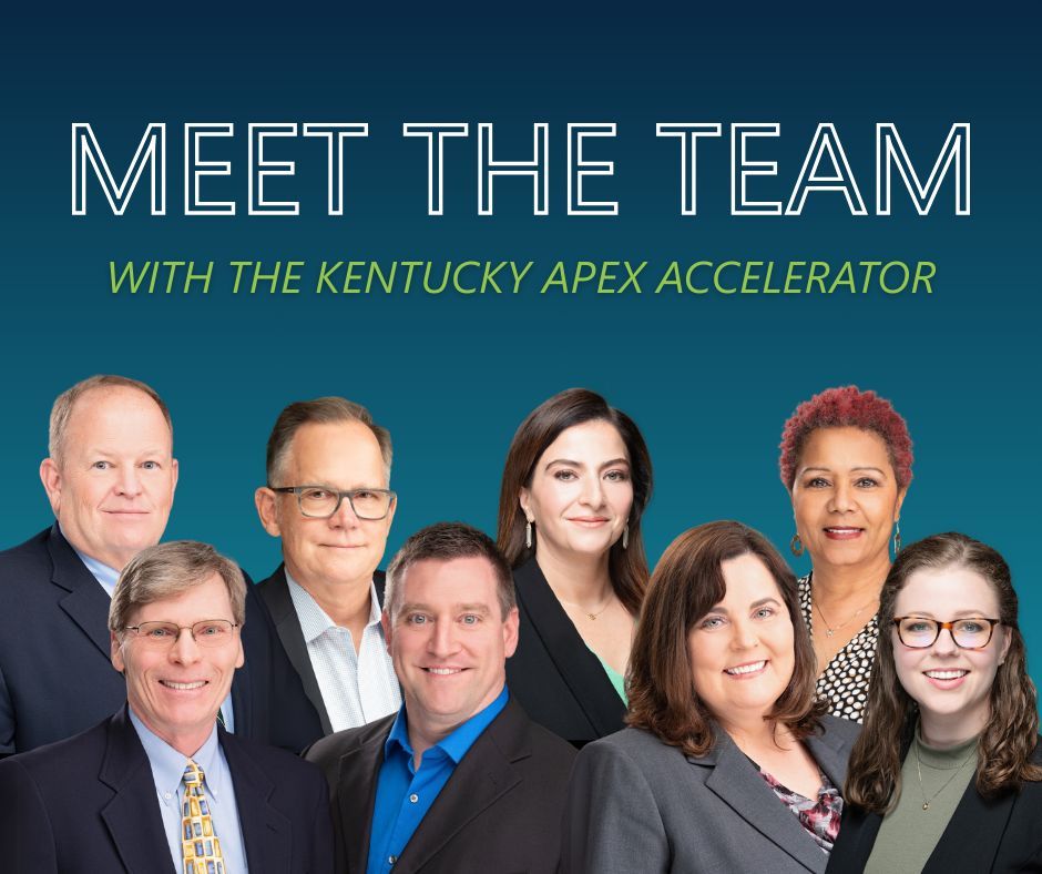 kentuckyapex's tweet image. Meet your Kentucky APEX Accelerator team!  From procurement pros to client champions, our team is passionate about helping Kentucky businesses grow. 

Stay tuned each week as we introduce the faces behind the program.

#KentuckyAPEXAccelerator #APEXAccelerators #KSTC #GovCon