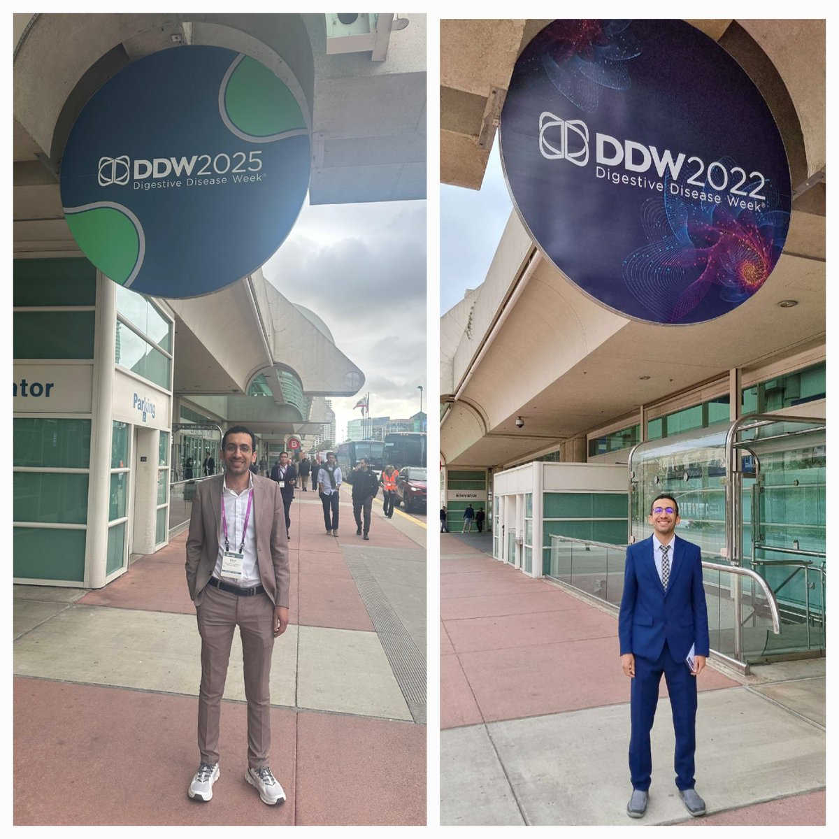 Khaled Elfert (@elfertkhaled) on Twitter photo DDW as a first year IM resident vs. DDW as a first year GI fellow. I didn't gain much weight in between.
<a href="/DDWMeeting/">Digestive Disease Week</a>
#SanDiego_then_and_now
#Still_cold DDW as a first year IM resident vs. DDW as a first year GI fellow. I didn't gain much weight in between.
<a href="/DDWMeeting/">Digestive Disease Week</a>
#SanDiego_then_and_now
#Still_cold