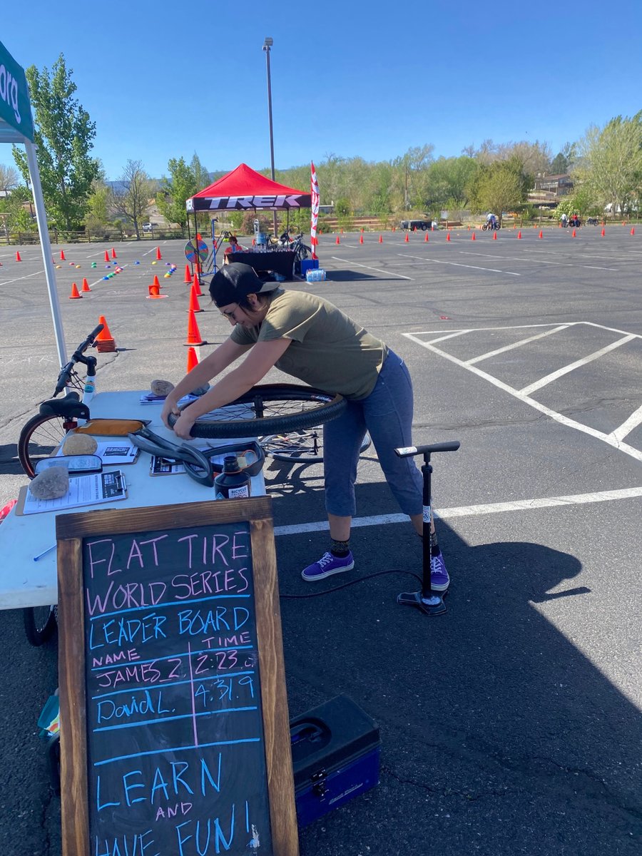 We were proud to join the inaugural Safety Cycle Fest, an event about fun on two wheels &amp; safety for vulnerable road users, organized by the Motorcycle Safety Foundation. We ran a bike rodeo &amp; hosted a pop-up Grassroots Gravel International Bicycle Flat Tire World Series comp.