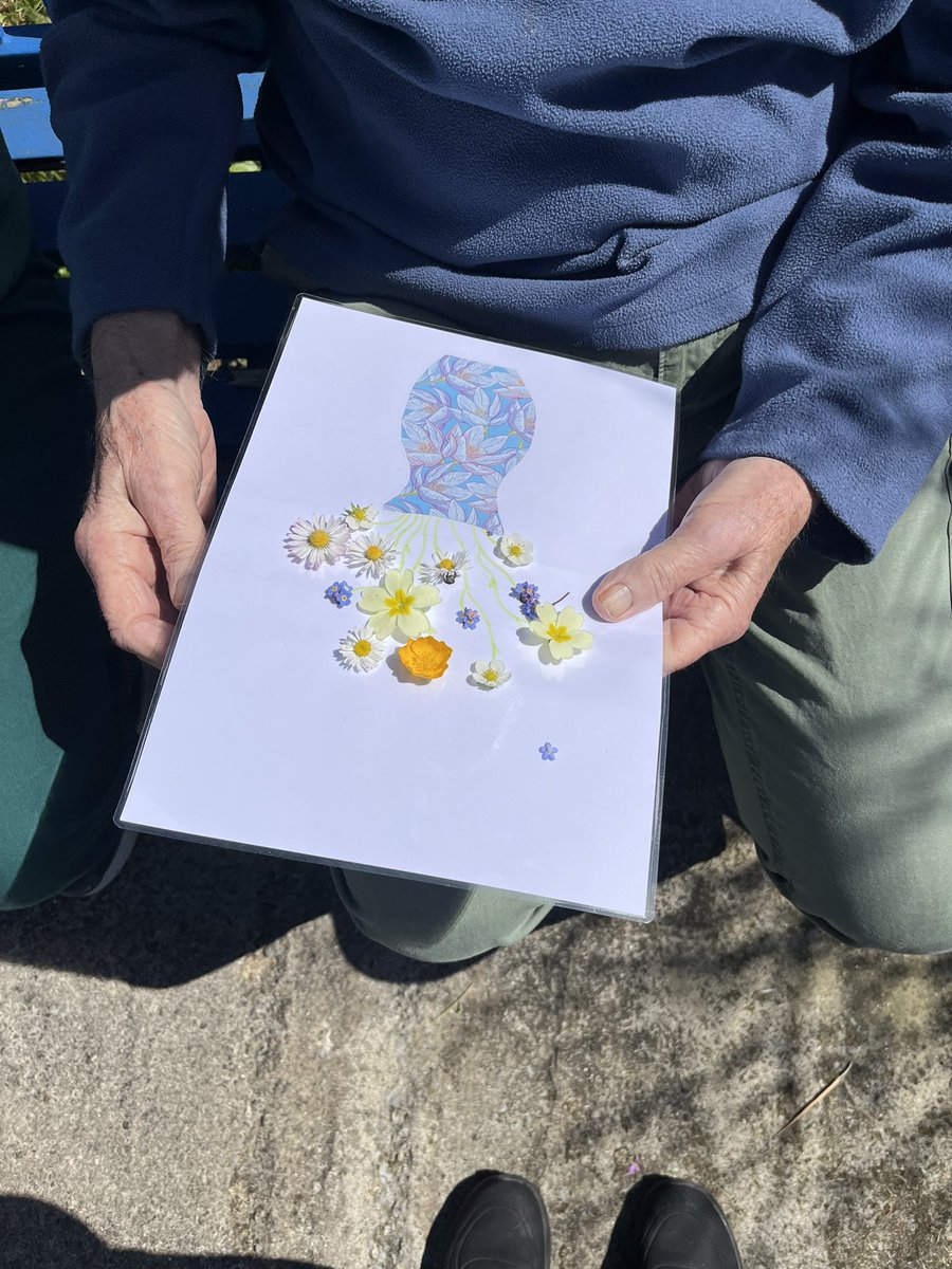 LifeAtStNon's tweet image. Today our Occupational Therapy student Zoe offered a nature focused group. Not only was it a fun activity, but it also promoted the use of fine motor skills, sensory awareness and social interaction 🌻👌🏼💬