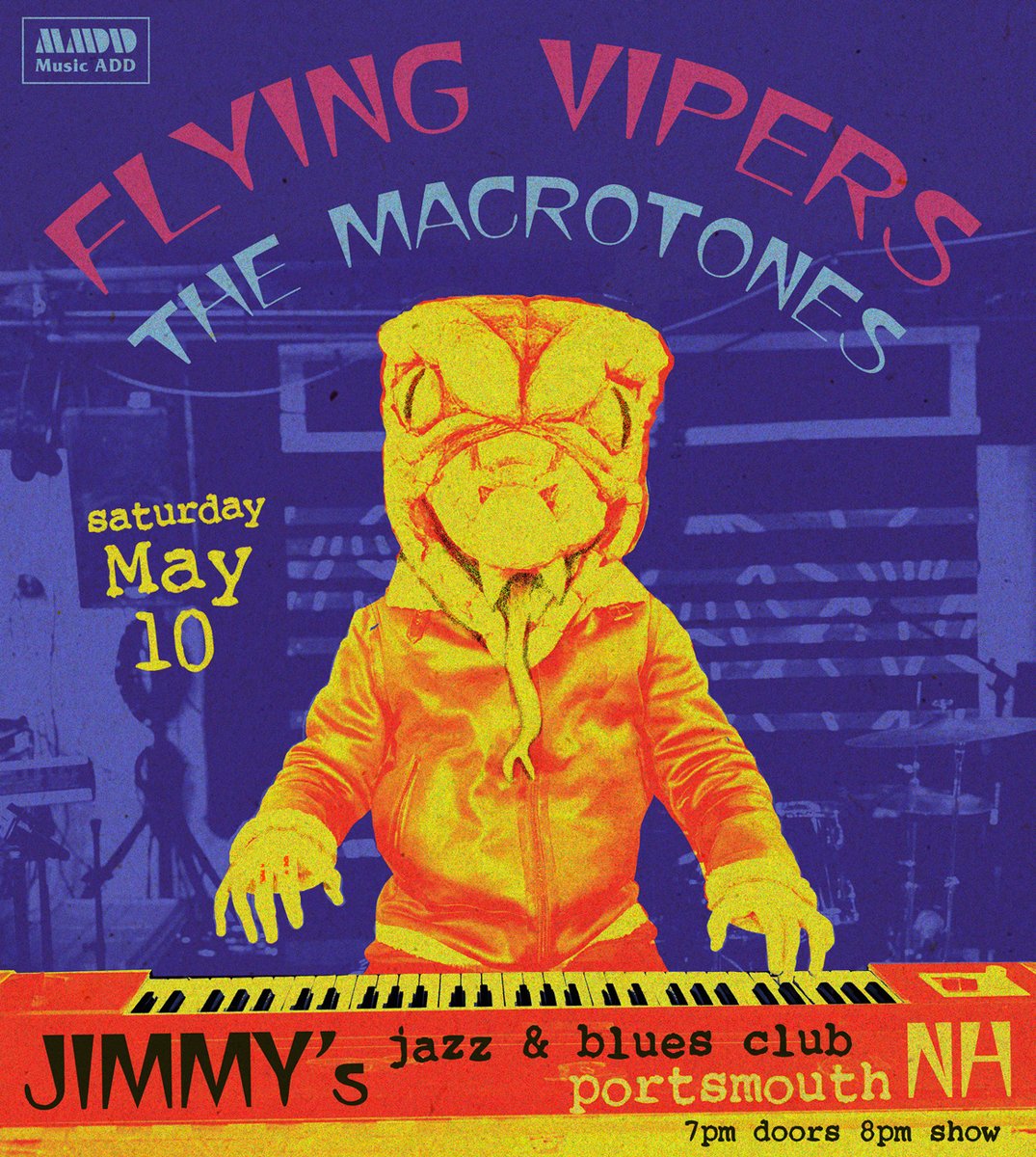 The Macrotones (@themacrotones) on Twitter photo Huntheading up to Portsmouth with our dub brothers and sister. Tix: jimmysoncongress.com/event/the-gall…
<a href="/JimmysJazzBlues/">Jimmy's Jazz & Blues Club</a> <a href="/flying_vipers_/">Flying Vipers</a> Huntheading up to Portsmouth with our dub brothers and sister. Tix: jimmysoncongress.com/event/the-gall…
<a href="/JimmysJazzBlues/">Jimmy's Jazz & Blues Club</a> <a href="/flying_vipers_/">Flying Vipers</a>