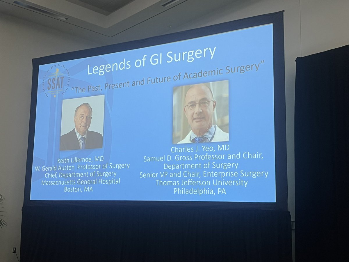 Flavio G Rocha, MD, FACS, FSSO (@flaviorochamd) on Twitter photo 🔥side chat w/ Legends in GI Surg <a href="/SSATNews/">SSAT</a>
Story of surgical training & career development
Pearls of wisdom on #mentorship #leadership
Future directions on the field and societies
<a href="/TaylorRiall/">Taylor Riall</a> <a href="/CharlesJYeoMD/">Charles J. Yeo, MD, FACS</a> #KeithLillemoe
<a href="/DDWMeeting/">Digestive Disease Week</a> #DDW2025 <a href="/JournalofGISurg/">JOGS</a> 🔥side chat w/ Legends in GI Surg <a href="/SSATNews/">SSAT</a>
Story of surgical training & career development
Pearls of wisdom on #mentorship #leadership
Future directions on the field and societies
<a href="/TaylorRiall/">Taylor Riall</a> <a href="/CharlesJYeoMD/">Charles J. Yeo, MD, FACS</a> #KeithLillemoe
<a href="/DDWMeeting/">Digestive Disease Week</a> #DDW2025 <a href="/JournalofGISurg/">JOGS</a>