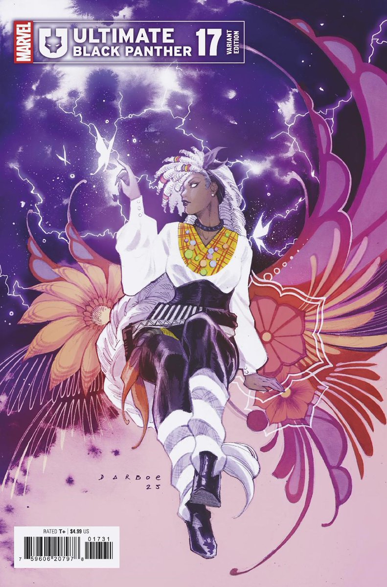 ULTIMATE BLACK PANTHER #17 VARIANT BY KAREN DARBOE