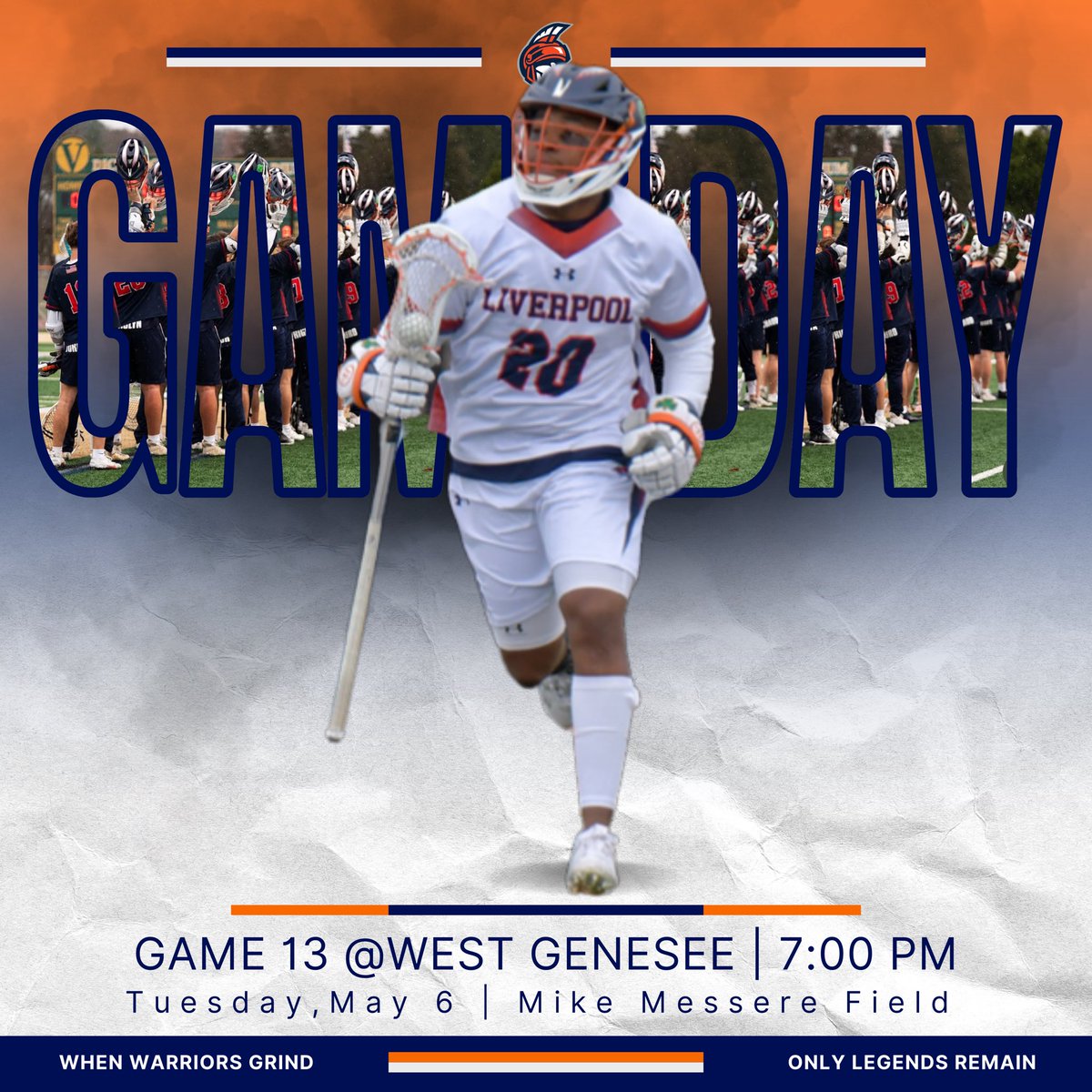 Liverpool Boys Lax (@lpoolhsboyslax) on Twitter photo GAME 13. 
There is no easy. You choose the hard path because you know that’s where greatness lives. Welcome to the grind! Let’s get to work.
#BeAWarriorBecomeALegend #WhenWarriorsGrindOnlyLegendsRemain
#ItAintEasy #GottaBelieve☘️ GAME 13. 
There is no easy. You choose the hard path because you know that’s where greatness lives. Welcome to the grind! Let’s get to work.
#BeAWarriorBecomeALegend #WhenWarriorsGrindOnlyLegendsRemain
#ItAintEasy #GottaBelieve☘️