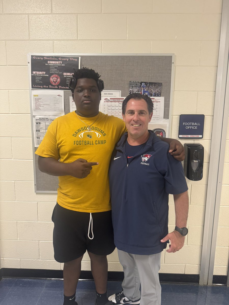 Jaydon Lee (@bigboylee2026) on Twitter photo University of Cumberlands stopped by today thanks for the hospitality! <a href="/UCPatriotFball/">UC Patriot Football</a> <a href="/worbin/">Coach Will Orbin</a> !
<a href="/southpointeFBSC/">Coach Bobby Collins</a> <a href="/Hold_2017/">David L. Harrison (The H.O.L.D Guy)</a> <a href="/jamesalanwest34/">Coach West</a> <a href="/Chisholm_Island/">Naris “COACH CHILL” Chisholm</a> ! University of Cumberlands stopped by today thanks for the hospitality! <a href="/UCPatriotFball/">UC Patriot Football</a> <a href="/worbin/">Coach Will Orbin</a> !
<a href="/southpointeFBSC/">Coach Bobby Collins</a> <a href="/Hold_2017/">David L. Harrison (The H.O.L.D Guy)</a> <a href="/jamesalanwest34/">Coach West</a> <a href="/Chisholm_Island/">Naris “COACH CHILL” Chisholm</a> !